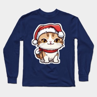 Cat Christmas Long Sleeve T-Shirt